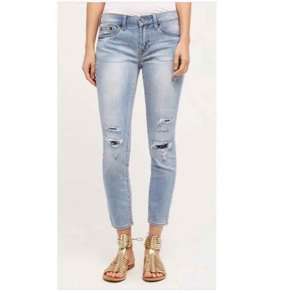 Jean Shop PATTY DESTROYED JEANS Light Wash 27